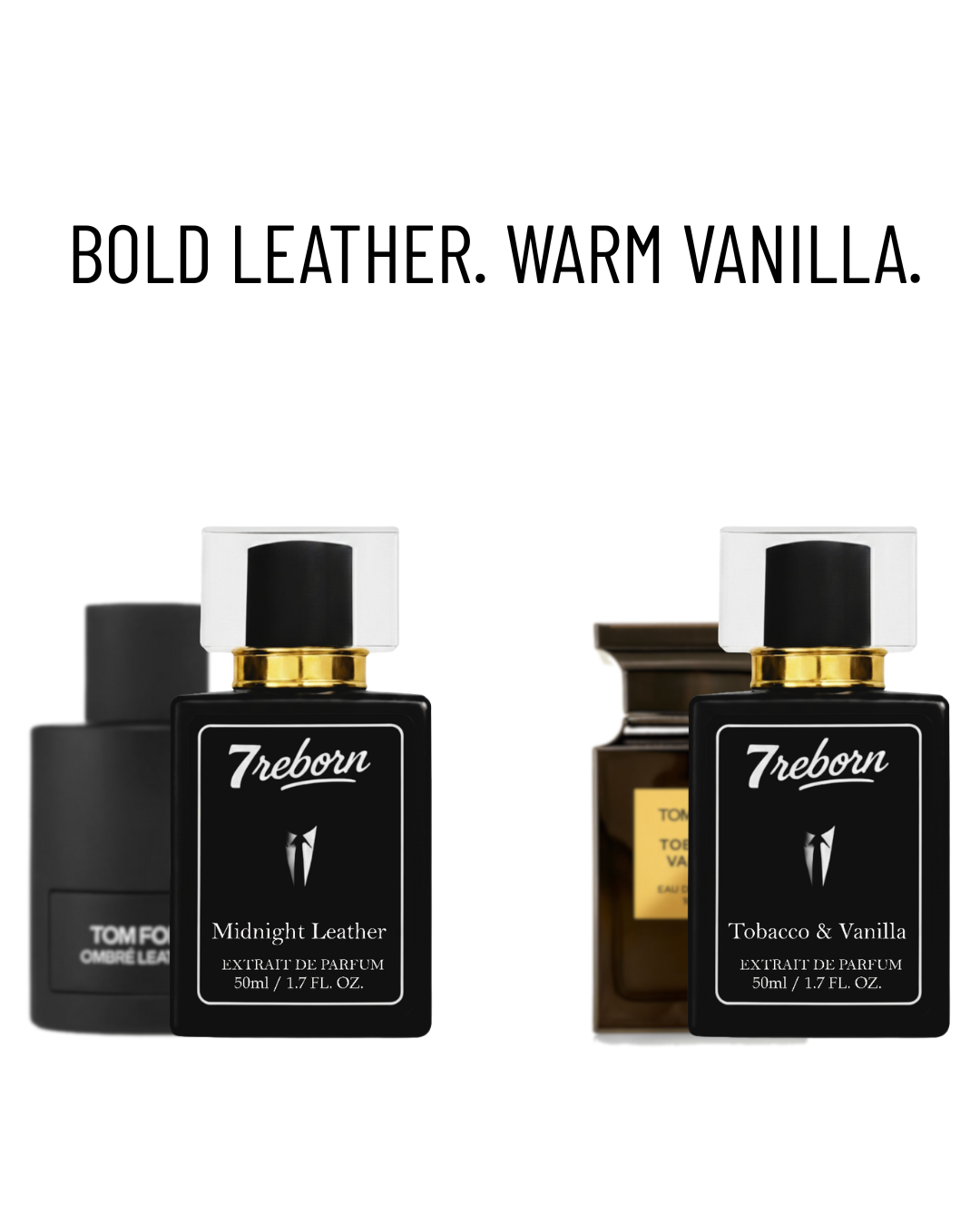 Midnight Leather & Tobacco and Vanilla